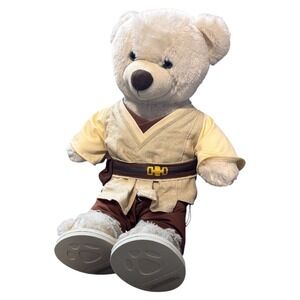 Build a‎ Bear Star Wars Jedi Inspired Teddy Bear Plush Stuffed Animal Toy